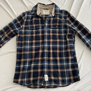 Abercrombie & Fitch Flannel (Blue)